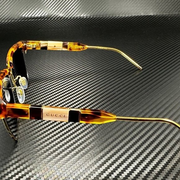 Gucci Havana Men's 56mm Sunglasses - Picture 4 of 4